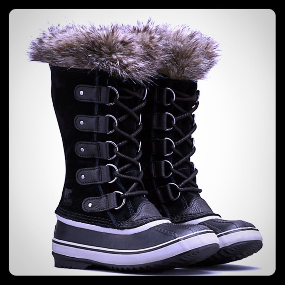 Sorel Joan of Arctic, Black, Size 6
